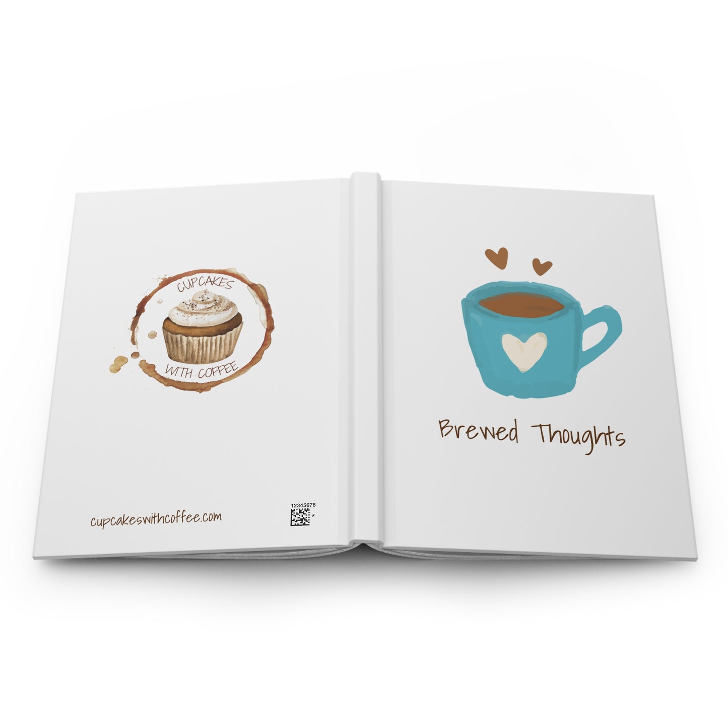 Hardcover Journal - Brewed Thoughts