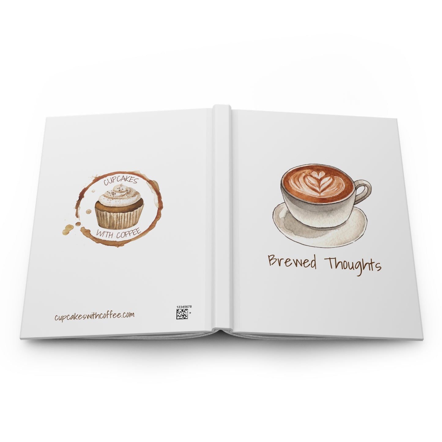 Hardcover Journal - Brewed Thoughts