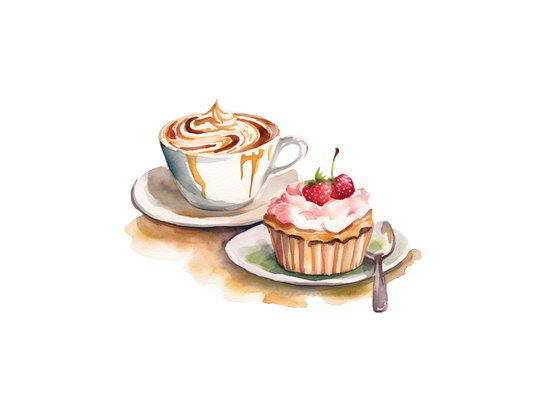 coffee and cupcake