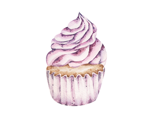 blueberry cupcake