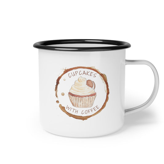 Enamel Camp Cup by Cupcakes with Coffee