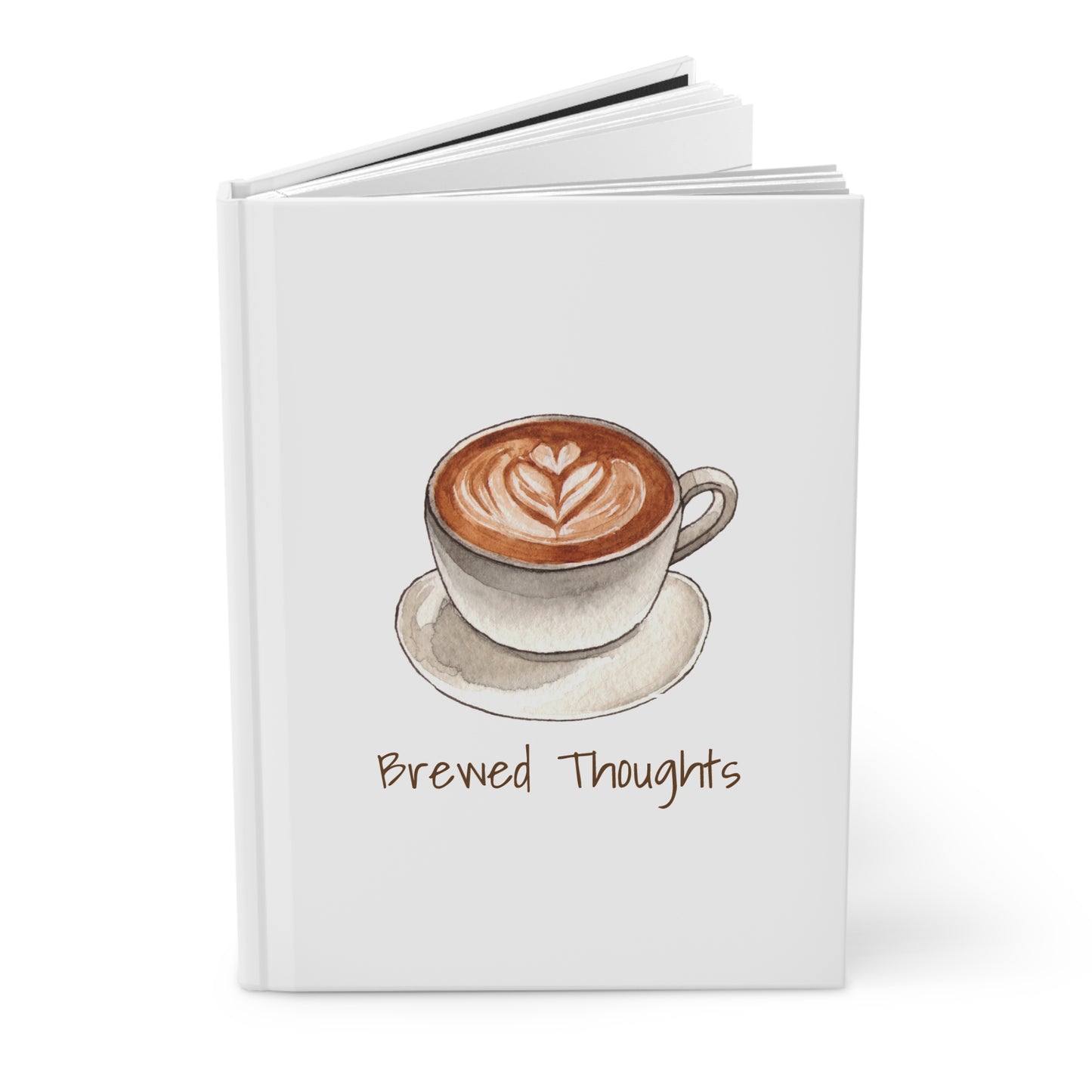 Hardcover Journal - Brewed Thoughts