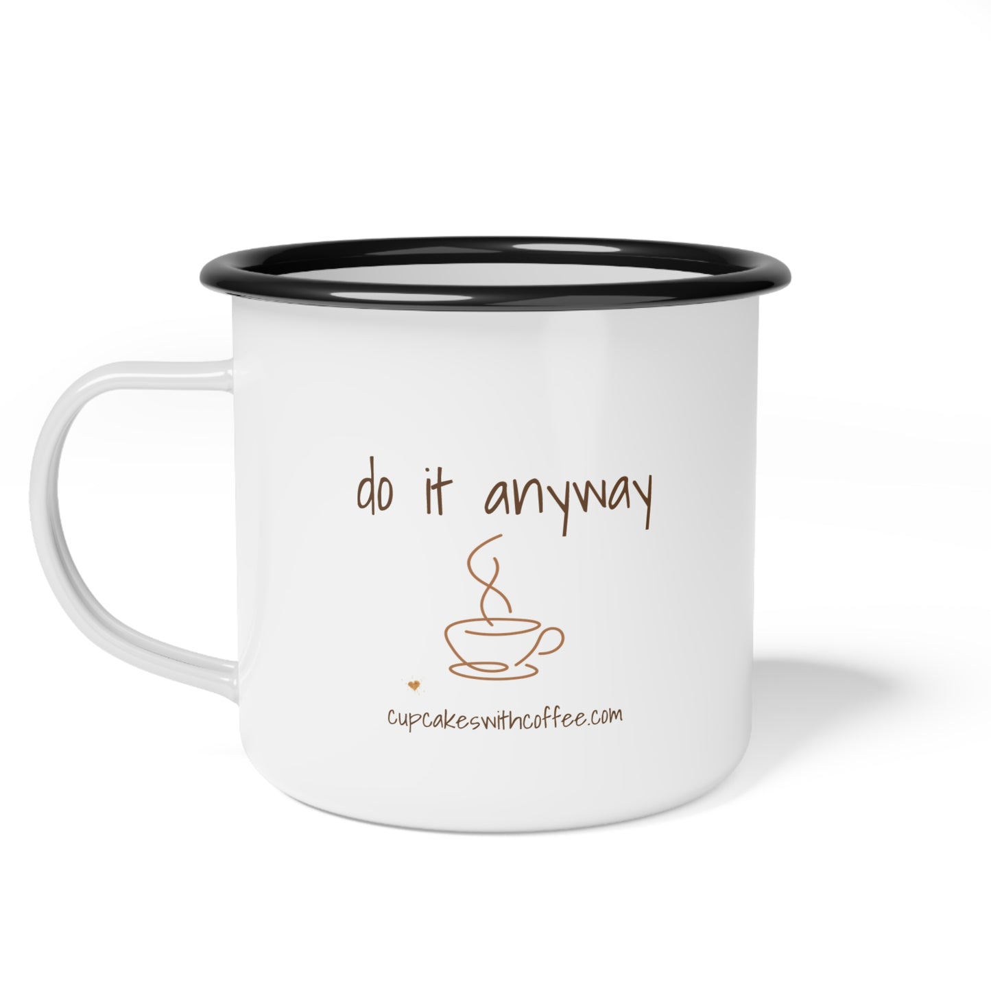 Enamel Camp Cup by Cupcakes with Coffee