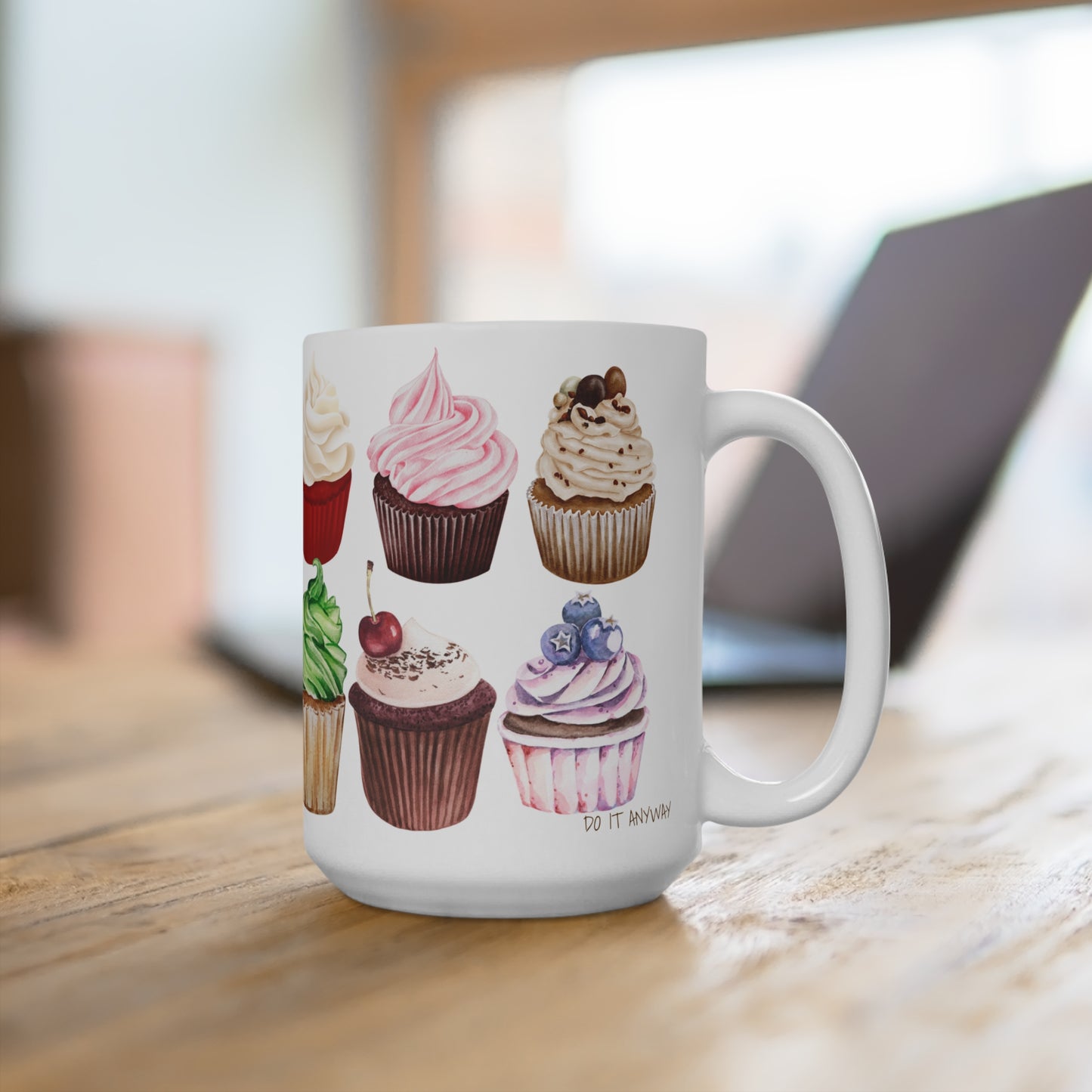Cupcakes Mug - by Cupcakes with Coffee