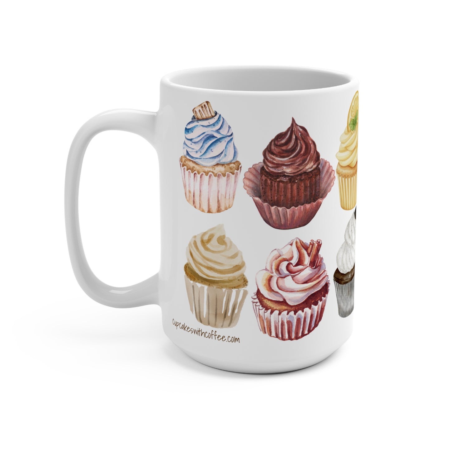 Cupcakes Mug - by Cupcakes with Coffee