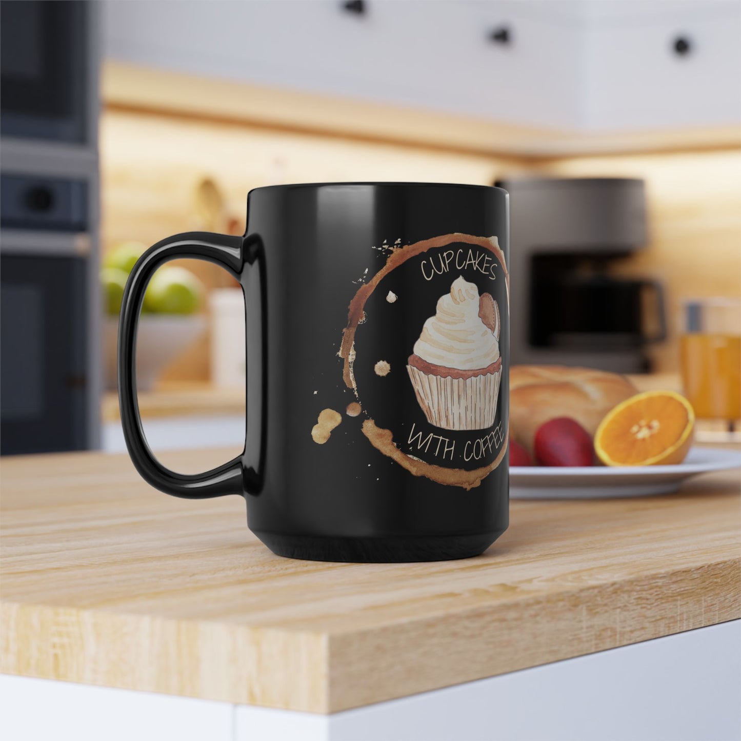 Coffee Mug by Cupcakes with Coffee